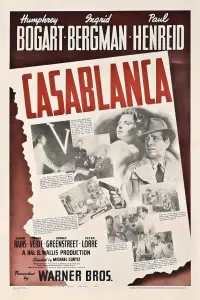 Poster to the movie "Casablanca" #155913