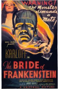 Poster to the movie "The Bride of Frankenstein" #416786