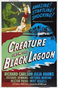 Poster to the movie "Creature from the Black Lagoon" #114606