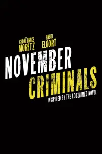 Poster to the movie "November Criminals" #363520