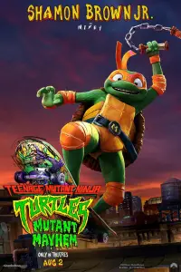 Poster to the movie "Teenage Mutant Ninja Turtles: Mutant Mayhem" #5270