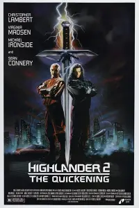 Poster to the movie "Highlander II: The Quickening" #343764