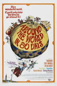 Poster to the movie "Around the World in Eighty Days" #95189