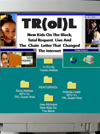 Poster to the movie "TR(ol)L: New Kids on the Block, Total Request Live and the Chain Letter That Changed the Internet" #367930