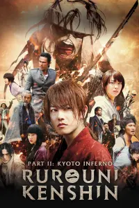 Poster to the movie "Rurouni Kenshin Part II: Kyoto Inferno" #86169