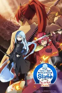 Poster to the movie "That Time I Got Reincarnated as a Slime the Movie: Scarlet Bond" #29080