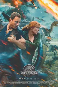 Poster to the movie "Jurassic World: Fallen Kingdom" #17596