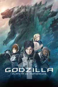 Poster to the movie "Godzilla: Planet of the Monsters" #114228