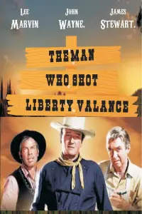 Poster to the movie "The Man Who Shot Liberty Valance" #118776