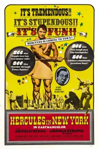 Poster to the movie "Hercules in New York" #355446