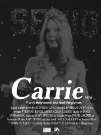 Poster to the movie "Carrie" #372239