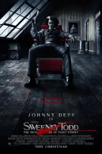 Poster to the movie "Sweeney Todd: The Demon Barber of Fleet Street" #77601