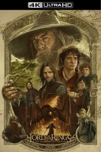 Poster to the movie "The Lord of the Rings: The Fellowship of the Ring" #11861