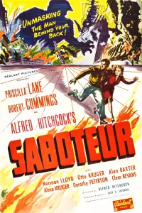 Poster to the movie "Saboteur" #255111