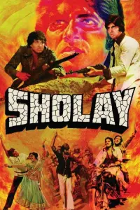 Poster to the movie "Sholay" #148703