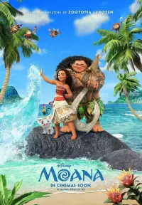 Poster to the movie "Moana" #130378