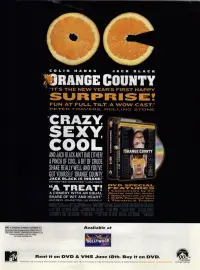 Poster to the movie "Orange County" #308744