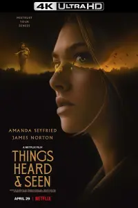 Poster to the movie "Things Heard & Seen" #345716