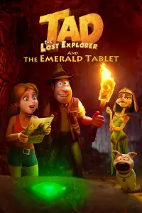 Poster to the movie "Tad, the Lost Explorer and the Emerald Tablet" #65608