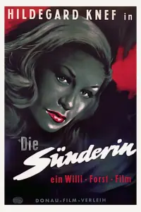 Poster to the movie "Die Sünderin" #478802