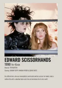 Poster to the movie "Edward Scissorhands" #31877