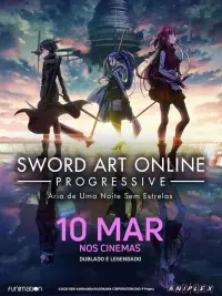 Poster to the movie "Sword Art Online the Movie – Progressive – Aria of a Starless Night" #663064