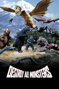 Poster to the movie "Destroy All Monsters" #141658