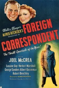 Poster to the movie "Foreign Correspondent" #249048