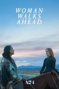 Poster to the movie "Woman Walks Ahead" #362980