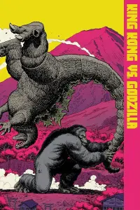 Poster to the movie "King Kong vs. Godzilla" #342930