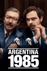 Poster to the movie "Argentina, 1985" #117915