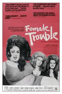 Poster to the movie "Female Trouble" #613113