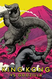 Poster to the movie "King Kong vs. Godzilla" #342937