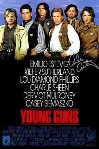 Poster to the movie "Young Guns" #115094