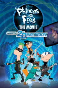 Poster to the movie "Phineas and Ferb The Movie: Across the 2nd Dimension" #91436