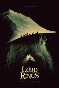 Poster to the movie "The Lord of the Rings: The Fellowship of the Ring" #11808