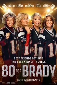 Poster to the movie "80 for Brady" #75371