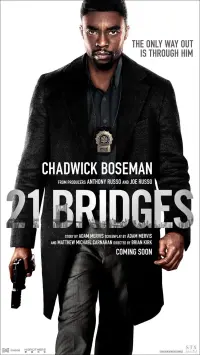 Poster to the movie "21 Bridges" #264904