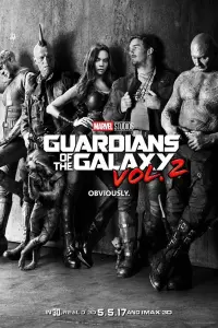 Poster to the movie "Guardians of the Galaxy Vol. 2" #204689