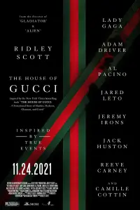 Poster to the movie "House of Gucci" #274810