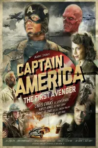 Poster to the movie "Captain America: The First Avenger" #37656