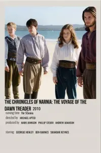 Poster to the movie "The Chronicles of Narnia: The Voyage of the Dawn Treader" #711923