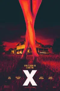 Poster to the movie "X" #169941