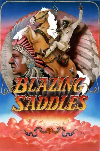 Poster to the movie "Blazing Saddles" #81109