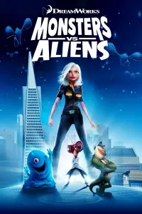 Poster to the movie "Monsters vs Aliens" #297116