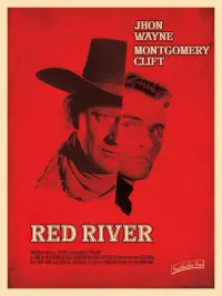 Poster to the movie "Red River" #220299