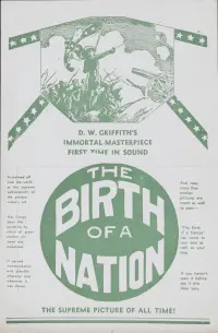 Poster to the movie "The Birth of a Nation" #140768