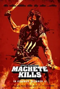 Poster to the movie "Machete Kills" #95878