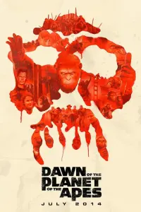 Poster to the movie "Dawn of the Planet of the Apes" #463779