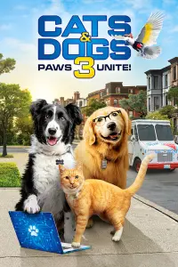 Poster to the movie "Cats & Dogs 3: Paws Unite" #89045